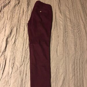 Wine AE AMERICAN Eagle Pants Slacks Skinny Career